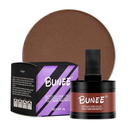 ⭐️ MEGA PROMO ⭐️ BUNEE FIBRA CAPILAR: Cobertura Instantánea para Canas, Entradas, Cejas, Barba y Zonas Claras