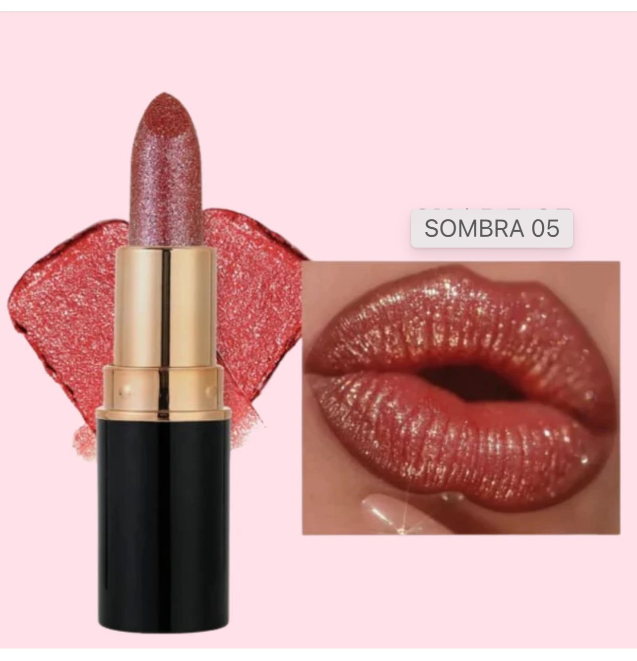 💄Set x6 Labiales Gliter 💋