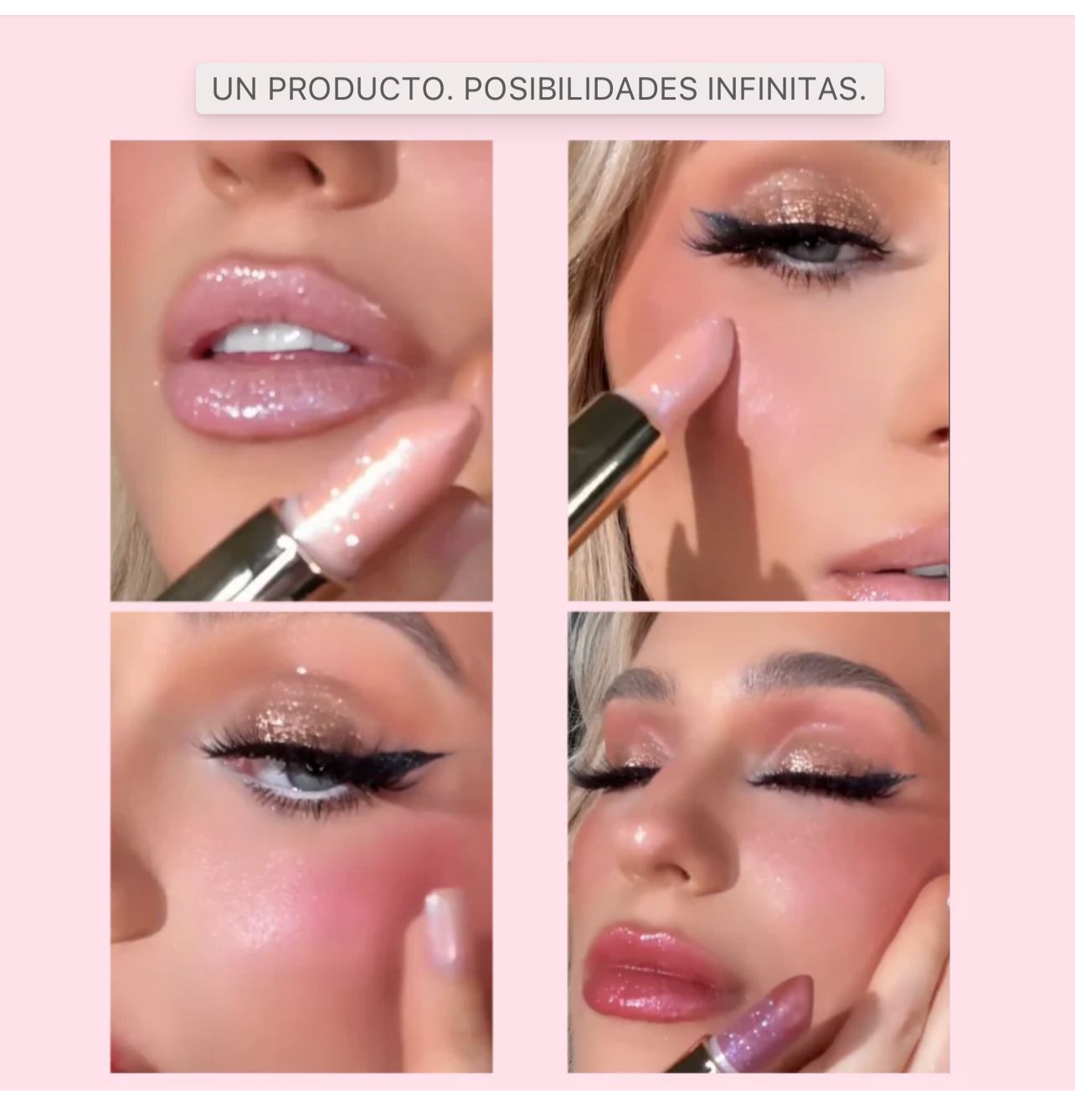 💄Set x6 Labiales Gliter 💋