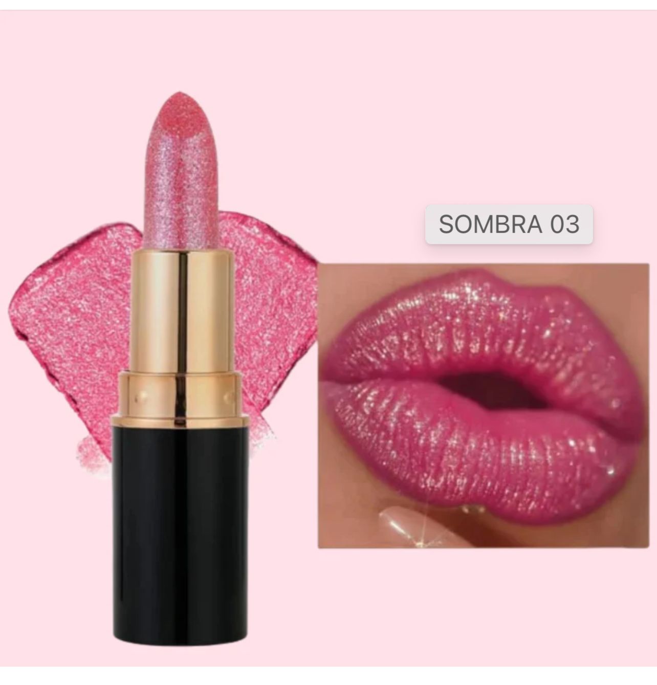 💄Set x6 Labiales Gliter 💋