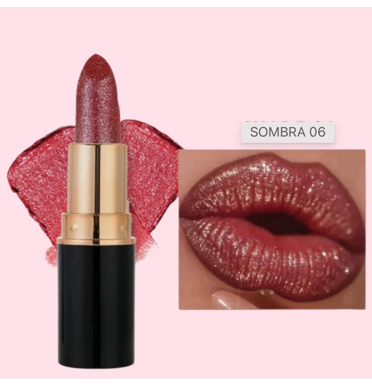 💄Set x6 Labiales Gliter 💋