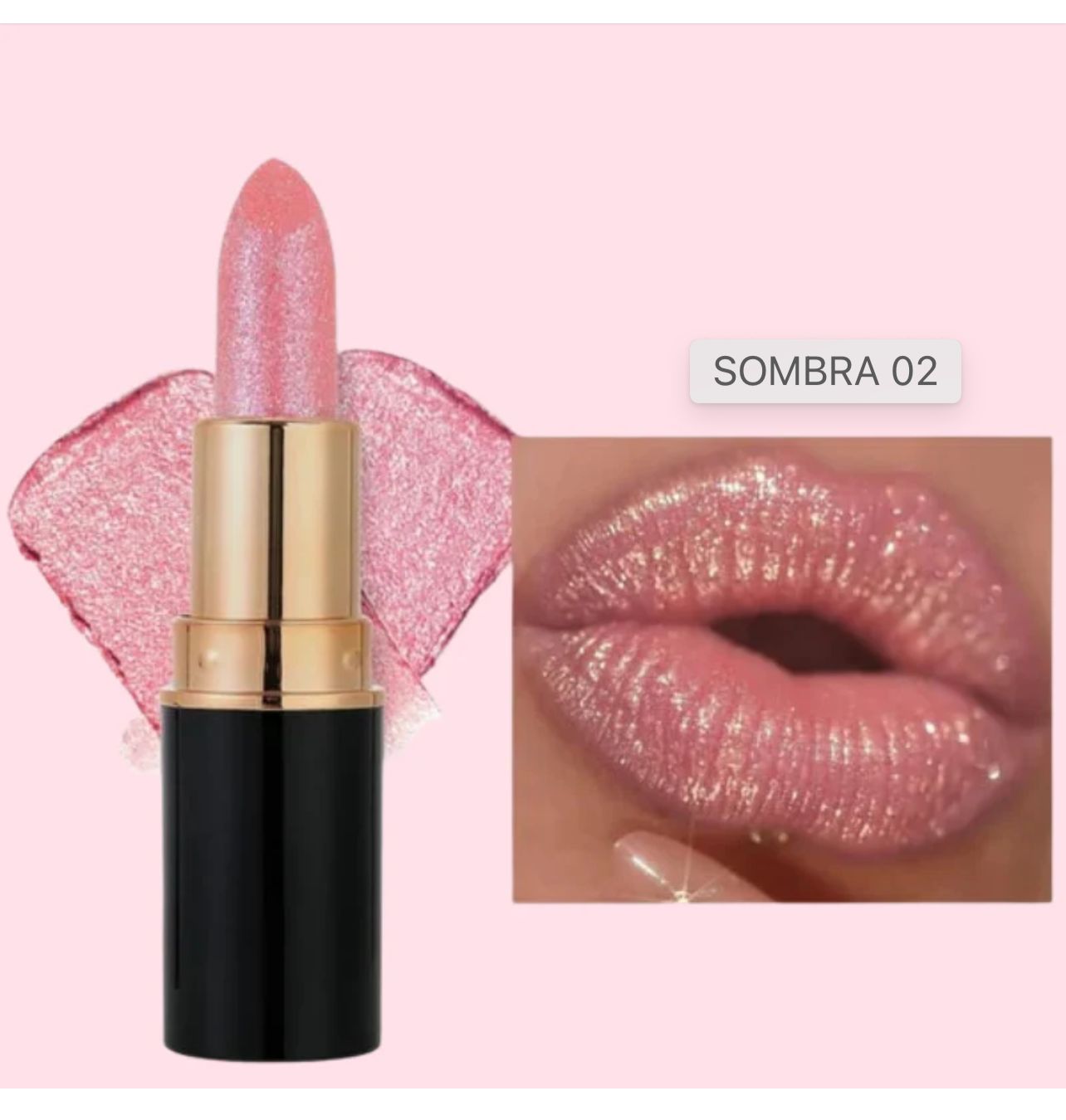 💄Set x6 Labiales Gliter 💋