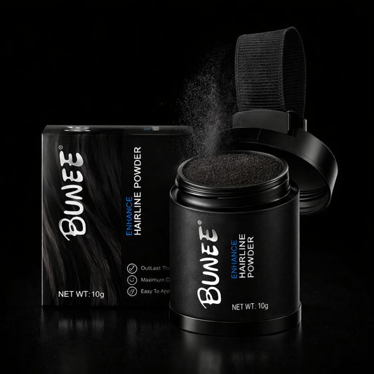 ⭐️ MEGA PROMO ⭐️ BUNEE FIBRA CAPILAR: Cobertura Instantánea para Canas, Entradas, Cejas, Barba y Zonas Claras