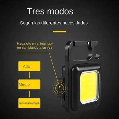 🚨🔦 Linterna Led 🔋 Recargable 👌 Portátil 💯 Multifuncional ⚙️ USB🚨