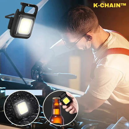 🚨🔦 Linterna Led 🔋 Recargable 👌 Portátil 💯 Multifuncional ⚙️ USB🚨