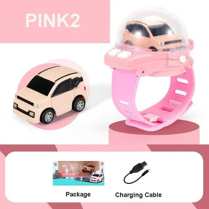 💥⌚Mini Reloj de Juguete con Carro de Control Remoto 🚘💯