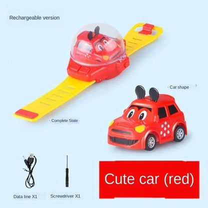 💥⌚Mini Reloj de Juguete con Carro de Control Remoto 🚘💯