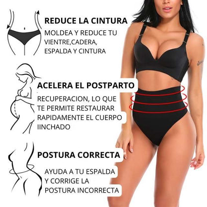 💗PANTY MOLDEADOR CON CONTROL DE ABDOMEN⭐⭐⭐⭐TENDENCIA 100% ORIGINAL.